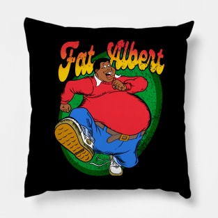 fat albert vintage cartoons Pillow