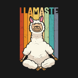 Llamaste Yoga Llama. T-Shirt