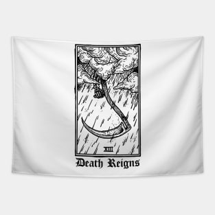 Death Reigns Tapestry