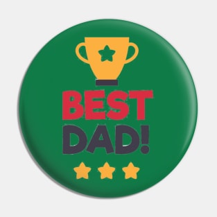 Best Dad Pin