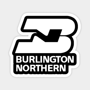 Burlington Northern Railroad Magnet