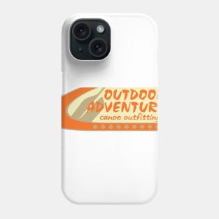 Outdoor Adventure Canoe Outfittings Phone Case