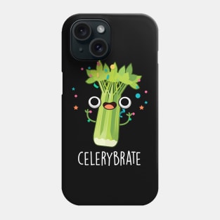 Celery-brate Cute Veggie Celery Pun Phone Case