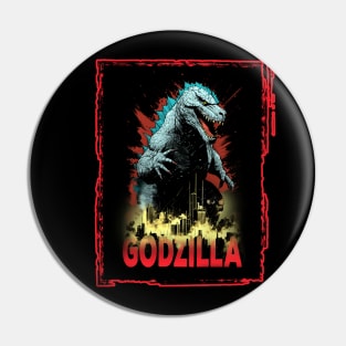 Godzilla Pin