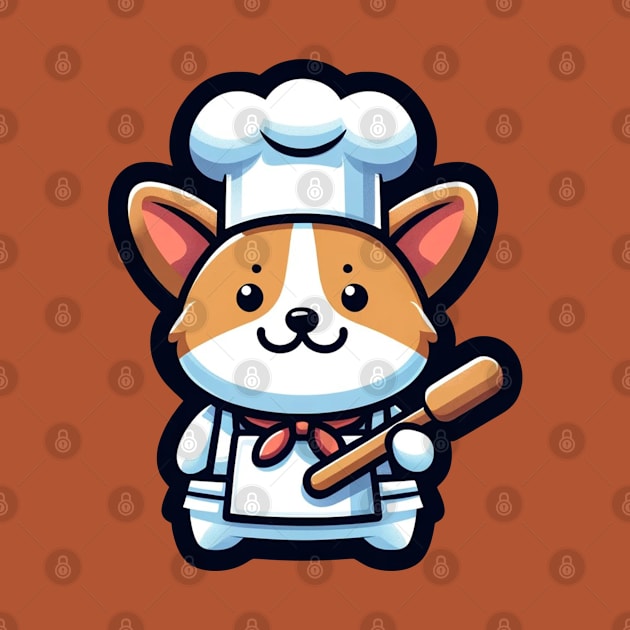 Chef corgi by Ferdi Everywhere