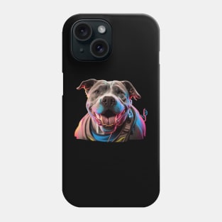 army dog neon glow Phone Case