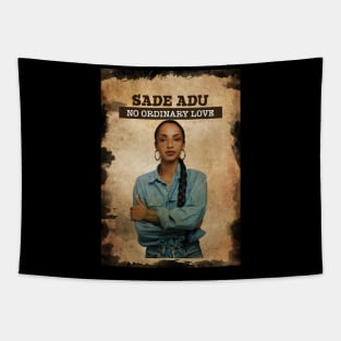 Vintage Old Paper 80S Style Sade Tapestry