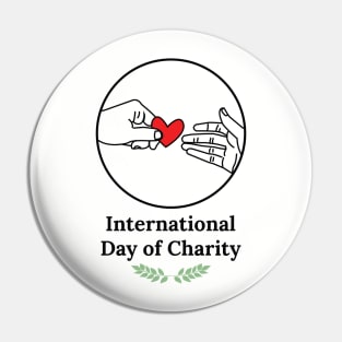 International Day Of Charity Pin