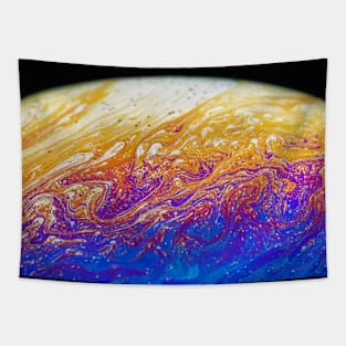 Soap Bubble Close Up Tapestry