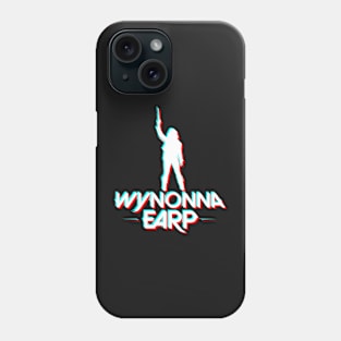 Wynonna Earp Retro Glitch - White Phone Case