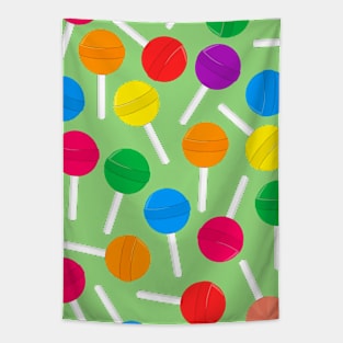 Multi coloured lollipops Tapestry