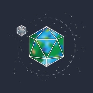 Earth Icosahedron T-Shirt