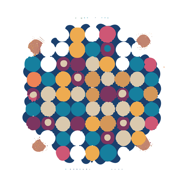 contemporary dot pattern by goingplaces