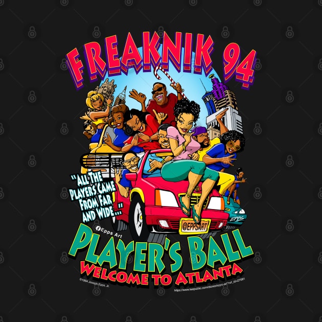 Freaknik 1994 Player's Ball by Epps Art