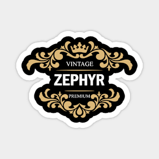 Zephyr Name Magnet