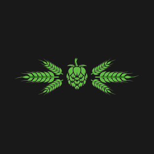 Green Beer Hops and Malt T-Shirt