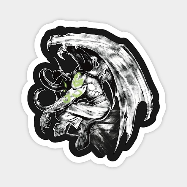 Illidan Stormrage Magnet by RatKingRatz