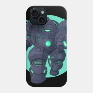 Cyberpunk Marshmallow Mech Man Phone Case