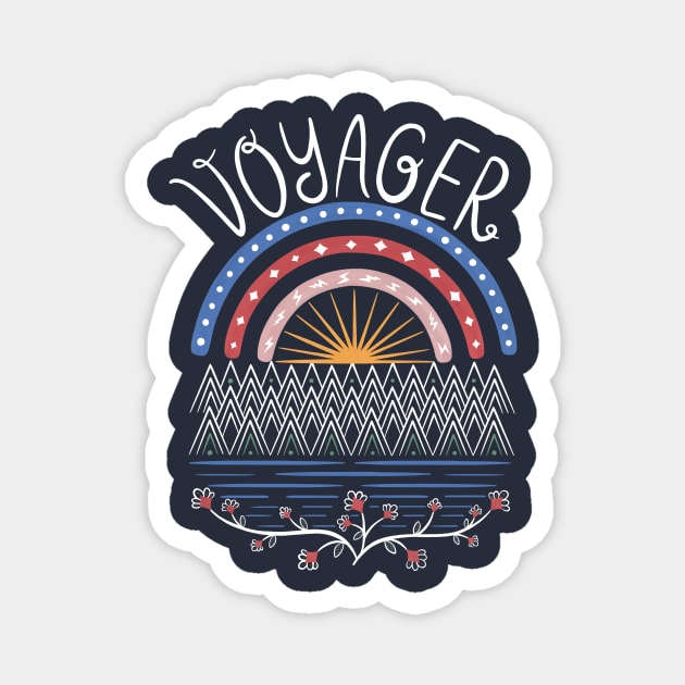 Voyager Magnet by ToiledeLina