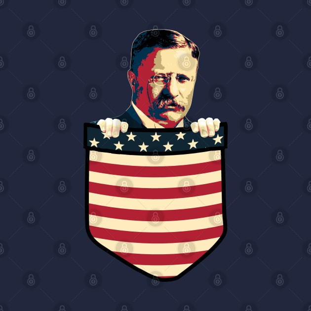 Theodore Teddy Roosevelt In My Pocket by Nerd_art