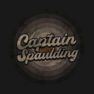 RETRO BLACK WHITE - Captain Spaulding T-Shirt