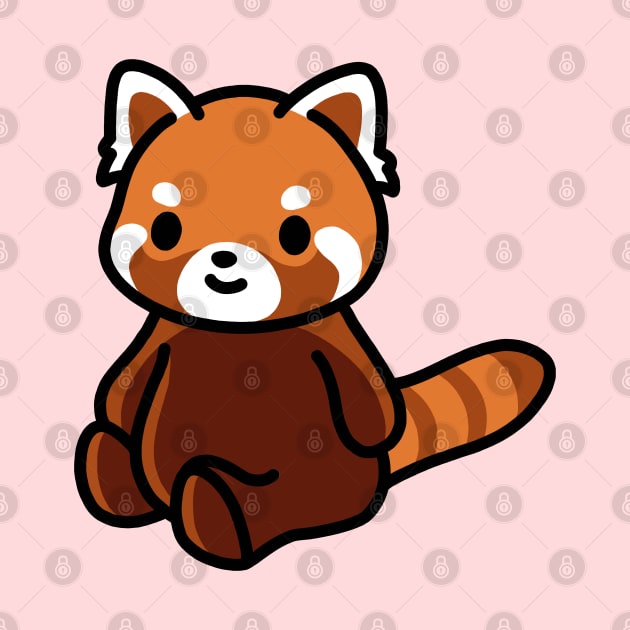 Red Panda by littlemandyart