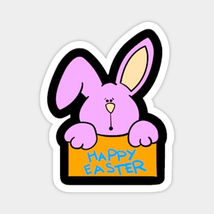 Pink bunny pig Magnet