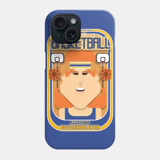 Basketball Blue Gold - Alleyoop Buzzerbeater - Jacqui version Phone Case