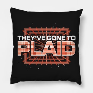 Ludicrous Speed PLAID Pillow