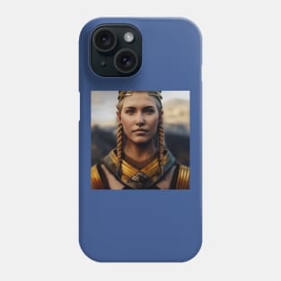 Viking Shield Maiden Phone Case