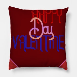 happy valentine day Pillow