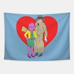 Princess Carolyn ❤️ Vincent Adultman Tapestry