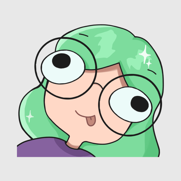 Smiley face girl emote by SorokinaAnny