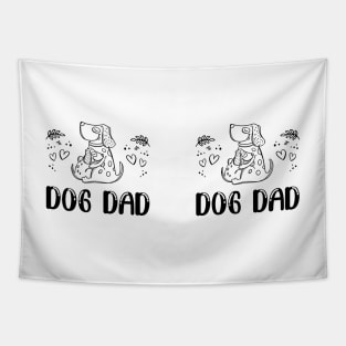 Dog Dad Tapestry