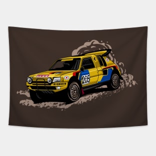 Grand Raid 205 Dakar Rally Tapestry