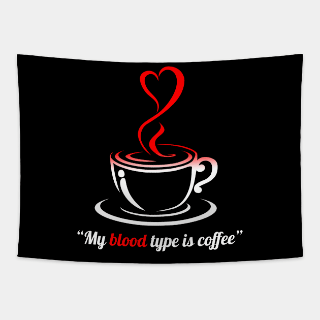 I love coffee, cup of coffee Tapestry by cypryanus