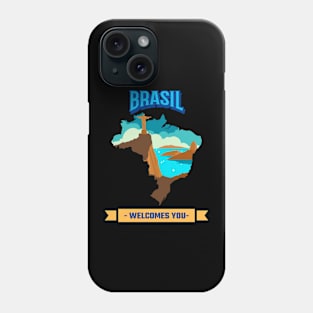 Brasil welcomes you Phone Case