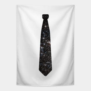 Tie - Black space Tapestry