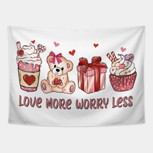 Love more, worry less Tapestry