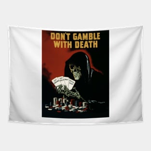 Gamble With Death Tapestry