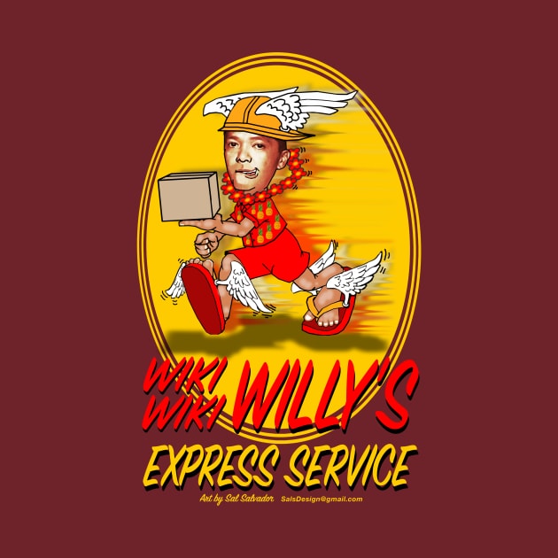 Wiki Wiki Willy's Express Service by MyTeeGraphics