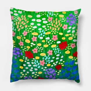 Flower fields Pillow