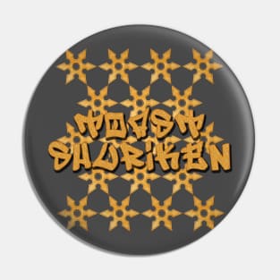 Toast Shuriken Pin