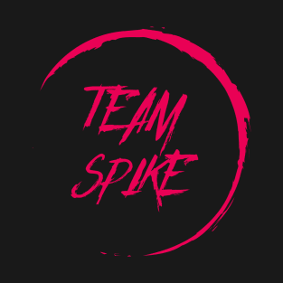 Buffy "Team Spike" slogan red T-Shirt