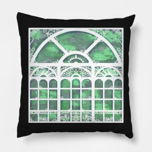 Greenhouse Windows Pillow