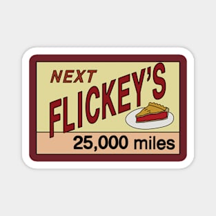 Flickey's 25,000 Miles Magnet