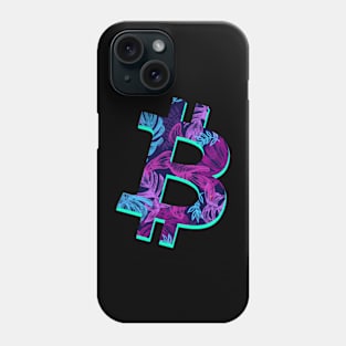 Bitcoin Summer Flower Phone Case
