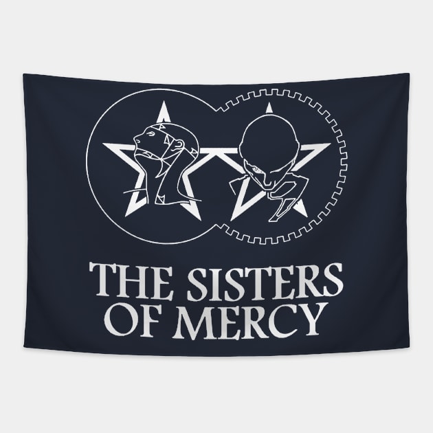 the sisters of mercy retro Tapestry by TOOTproduction