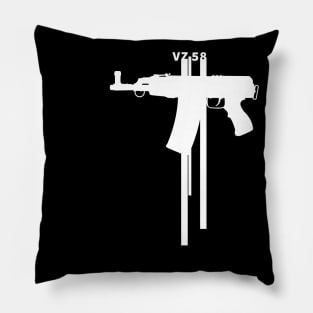 White lines Assault rifle VZ-58 Pillow