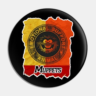 Muppets Emotional Support Pin